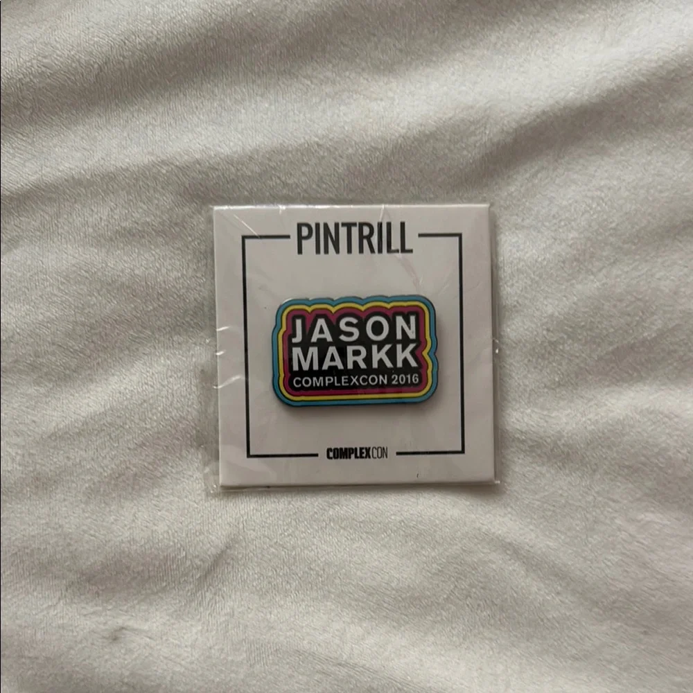 Pintrill Pin - Multicolor Jason Mark ComplexCon 2016